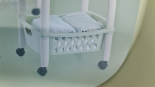 1.39 Omr Basket Rack with tires (3 Layers) join Wholesale Club to save