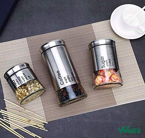 1.39 Round clear glass jars Kitchenware Grocery storage jars Tea jars Food storage jars