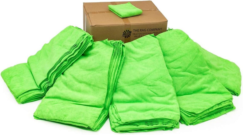 Pack of 8 Microfiber Car Wash Towels – Lint-Free, Streak-Free Detailing Cloths