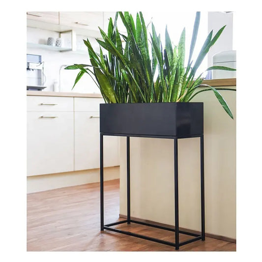 2.99 Omr Metal Garden Bed Garden Corten Planter Box Outdoor Patio Flower Herb Container Elevated Planting Box