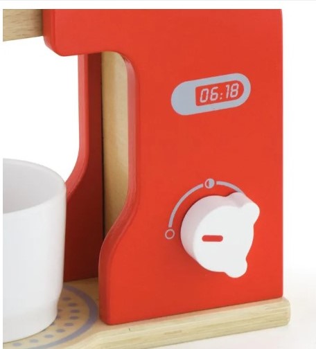 0.49 Omr | Coffee Maker, Wooden for Kids role play