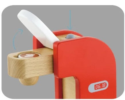 0.49 Omr | Coffee Maker, Wooden for Kids role play