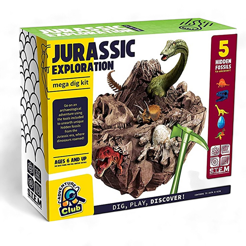 0.49 Omr/ Children Excavation Kits - Educational Toy for Kid's - Jurassic Exploration